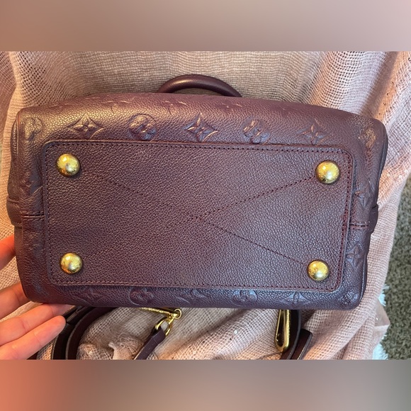 LOUIS VUITTON Empreinte Speedy Bandouliere 25 Leather HandBag - Picture 7 of 17